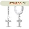 Brilio Silver Csillog karika flbeval Kereszt EA736W