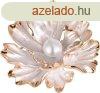 JwL Luxury Pearls Egyedi 2 az 1-ben virgos bross igazgyngg