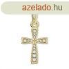 Brilio Gyengd srga arany kereszt medl 249 001 00570