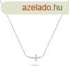 Brilio Silver Ezst nyaklnc cirknium kvekkel Kereszt NCL5
