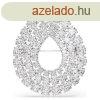 Swarovski Csillog bross cirknium kvekkel Csepp Matrix 571