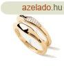 PDPAOLA Aranyozott gyrk szett Onda Essentials AN01-C21 54 