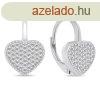 Brilio Silver Jtkos ezst szv flbevalk LME251