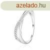 Agato Divatos ezst gyr cirknium kvekkel AGT-R44W 54 mm