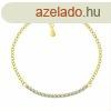 Brilio Silver Elegns aranyozott karkt cirknium kvekkel 