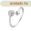 Agato Csillog nyitott ezst gyr AGT-R31W 57 mm