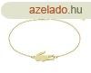 Lacoste Bjos aranyozott karkt nknek Crocodile 2040047