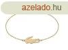Lacoste Bjos aranyozott karkt nknek Crocodile 2040048