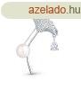 JwL Luxury Pearls Csillog 2 az 1-ben bross kristlyokkal s