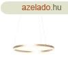 Design lglmpa arany 60 cm beptett LED-del, 3 fokozat f