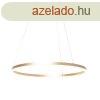 Design lglmpa arany 80 cm LED-del, 3 fokozatban szablyoz