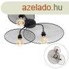 Design fali lmpa fekete hlval 3-lmps - Jane