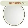 Frdszobai tkr fekete 70 cm LED-del s rints dimmerrel 