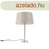 Modern asztali lmpa aclbl, bzs rnykolval, 35 cm - Sim
