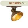Ipari mennyezeti spotlmpa bronz fahatssal 30 cm - Mangoes