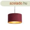 Fekete lglmpa piros s arany brsony rnykolval 35 cm -