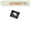 Beptett spotlmpa fekete GU10 AR70 keret nlkli - Oneon