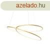 Design lglmpa arany 72 cm LED-del, 3 fokozat fnyerszab