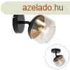 Design spotlmpa fekete arannyal s fstveggel - Kyan