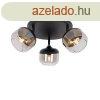 Design spotlmpa fekete arannyal s fstveggel 3-lmps ker