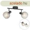 Design spotlmpa fekete fstveggel 2-lmps - Chico