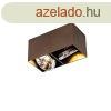 Design spotlmpa stt bronz tglalap alak 2-lmps dnthet