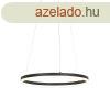 Design lglmpa fekete 60 cm LED-del, 3 fokozat fnyer-sz