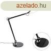 Design asztali lmpa fekete, beptett LED-del, rintkapcso