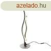 Design tafellamp zwart met zilver incl. LED dimbaar - Blaze