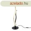 Design tafellamp zwart met goud incl. LED dimbaar - Blaze