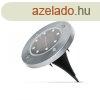 LED-es leszrhat szolr lmpa (kr alak, melegfehr, 12 cm