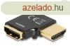 DeLock HDMI Adapter male to female 90 left angled 8K 60 Hz 