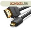 UGREEN HD127 Micro HDMI - HDMI 4K Cable 1m Black
