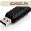 Verbatim 64GB Pinstripe USB2.0 Black