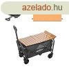 sszecsukhat standard kerti strandkocsi asztallal szrke