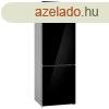 Bosch KGN49LBCF alulfagyaszts htszekrny fekete veg NoFr