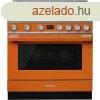 Smeg CPF9IPOR Portofino indukcis tzhely narancs 90cm