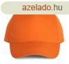 KP157 poliszter 5 paneles baseball sapka K-UP, Orange-U