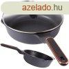 Serpeny, tapadsmentes, indukcis, fedvel, 4L