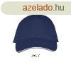 Uniszex pamut 5 paneles baseball sapka, SOL&#039;S SO005