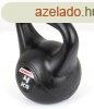 Fles slyz, Kettlebell 4 kg, cementes, fekete EB Fit