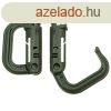 MFH Manyag karabiner MOLLE, OD zld, 2 db