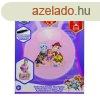 Ugrl labda - Mancs rhrat 45 cm rzsaszn
