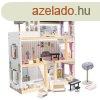 MDF fbol kszlt babahz + btor 78cm fekete LED