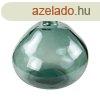 Kerek veg vza, jrahasznostott vegbl, 33 cm, zld - BUL