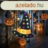 Halloween-i dekorci - boszorknykalap - akaszthat - filc 