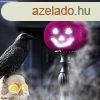 Halloween-i RGB LED dekor - habszivacs tk - lila - 11 cm