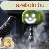 Halloween-i RGB LED dekor - habszivacs tk - zld - 11 cm