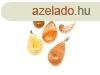 Csepp medl Hematoid kvarc srga AA (MDG)