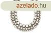 Kagyl bevont ezst goly 8-9mm